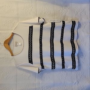 Alfred Dunner Checkmate Top